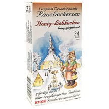 24 Medium Incense Cones in Honey Gingerbread Scent ~ Special for Christmas ~ Germany